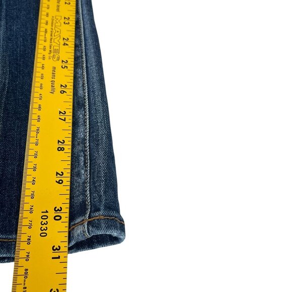 Lucky Brand Lola Skinny Reg Low-Rise Distressed Jeans Medium Wash Denim Women 27 - Picture 15 of 16